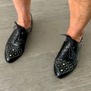 Schutz leather shoes derby size 7.5